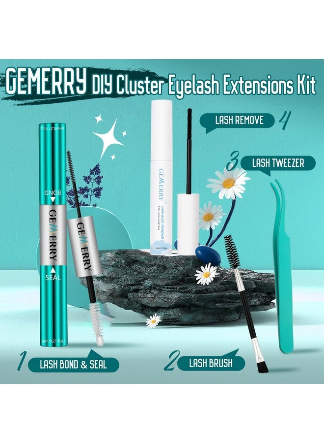 جيمري طقم رموش مكون من 3 قطع لتثبيت الرموش وختمها مع مزيل غراء الرموش وملقط الرموش وغراء الرموش المقاوم للماء لتجمعات الرموش وإزالة سريعة لتمديد الرموش وأدوات وضع الرموش للمبتدئين - Image 2