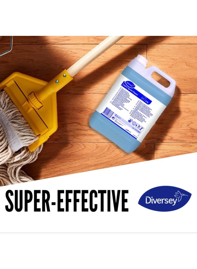 Diversey Taski Sprint Flower - Multi-Purpose Cleaner with Floral Scent for Effective and Efficient Cleaning of Hard Surfaces - Ideal for Commercial and Residential Use - Image 3
