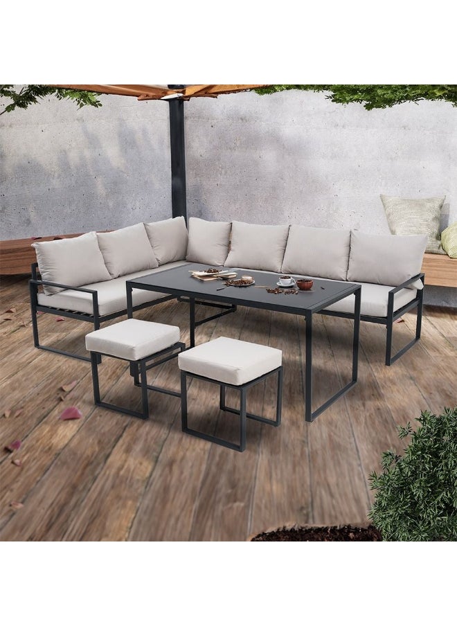 DANUBE HOME - Adora Corner Sofa Set - Image 1