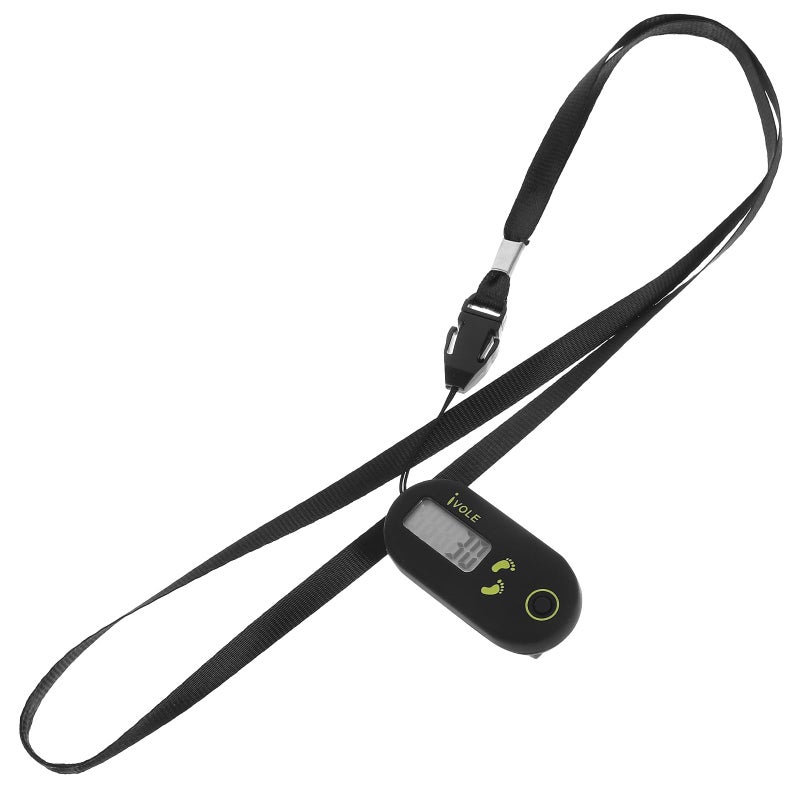 Kisangel Clip on Step Counter Walking Digital Counter Sports Step Pedometers Tracker E Clips Pedometers for Steps and Miles Mini Pocket Tools - Image 1