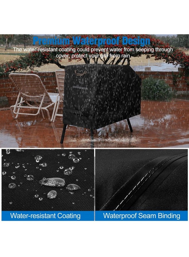 KINGLY Griddle Cover for Blackstone 22/17 Inch Griddle with Hood & Stand, Rip-Proof Heavy Duty, Waterproof UV & Fade Resistant, Velcro Strap & Air Vent - Image 3