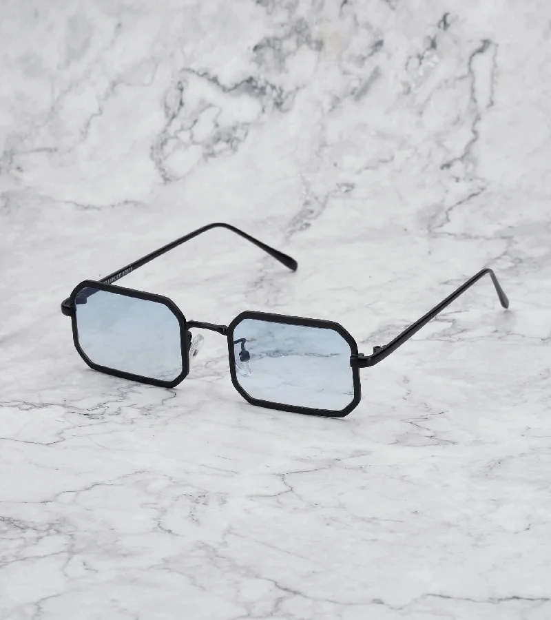 Explicit Poets Explicit Poets Unisex MURPHY Black - Gradient Blue Stylish Sunglasses, 47EP11