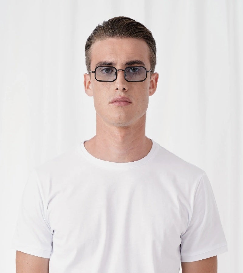 Explicit Poets Unisex MURPHY Black - Gradient Blue Stylish Sunglasses, 47EP11 - Image 3