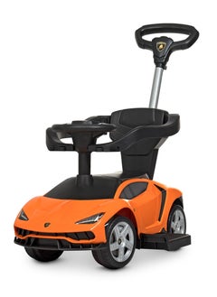 LAMBORGHINI Lamborghini Centenario Handle Pusher Rideon Car - Orange  - Image 1