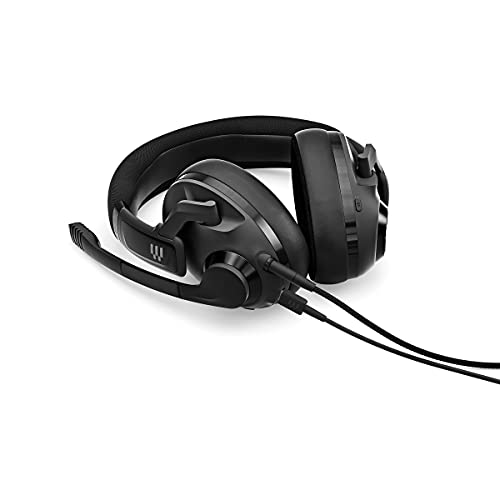 EPOS H3 Hybrid - Closed Acoustic Gaming Headset with Bluetooth - USB-A PC & 3.5mm Console Cable - Dual Microphones - Lightweight - Easy Adjustment - Long Battery Life - Multi-Platform Compatible Black - Image 5