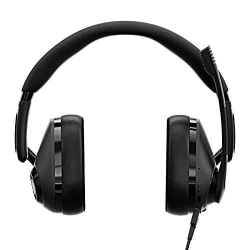 EPOS H3 Hybrid - Closed Acoustic Gaming Headset with Bluetooth - USB-A PC & 3.5mm Console Cable - Dual Microphones - Lightweight - Easy Adjustment - Long Battery Life - Multi-Platform Compatible Black - Image 4