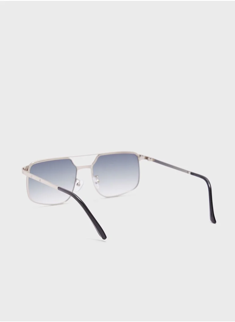 سفنتي فايف Oversize Aviator Sunglases