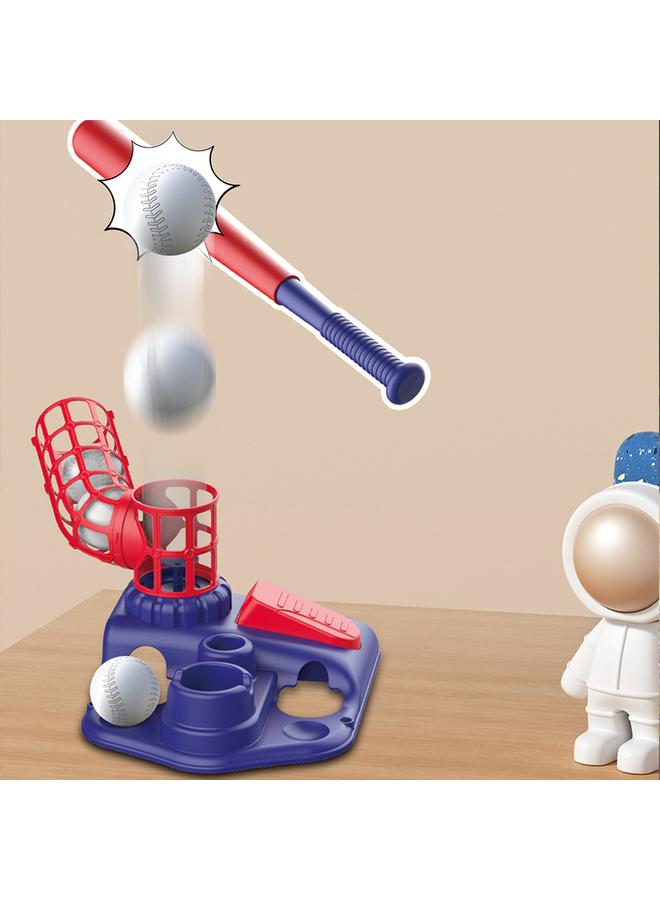 الأزرق جي دبليو لعبة تدريب خدمة البيسبول الأمريكية مجموعة ألعاب تدريب الكرة اللينة بين الوالدين والطفل في الهواء الطلق - Image 4
