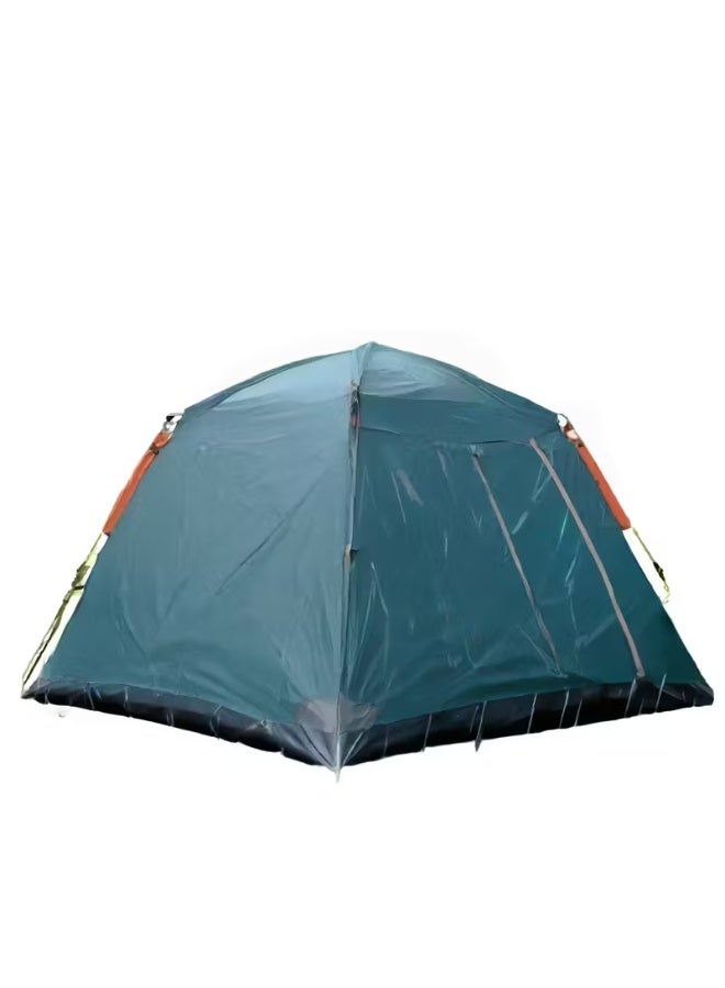 MOMENT Camping Tent For 2-4 Person, with Carry Bag and Moisture-proof pad Waterproof Windproof Ultraviolet-proof Cabin Tent for Camping Hiking Mountaineering,Instant Pop Up Beach/Dome/Outdoor/Family. - Image 4