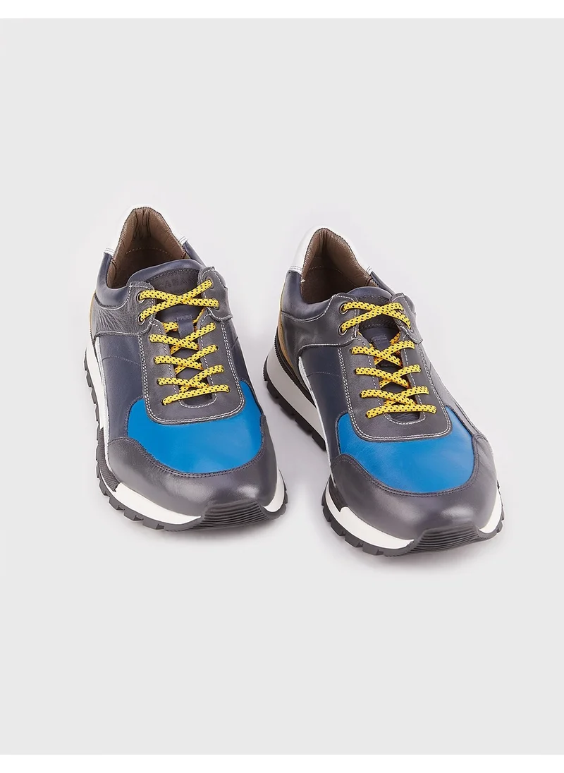 Cabani Gray Lace-Up Men's Sports Shoes