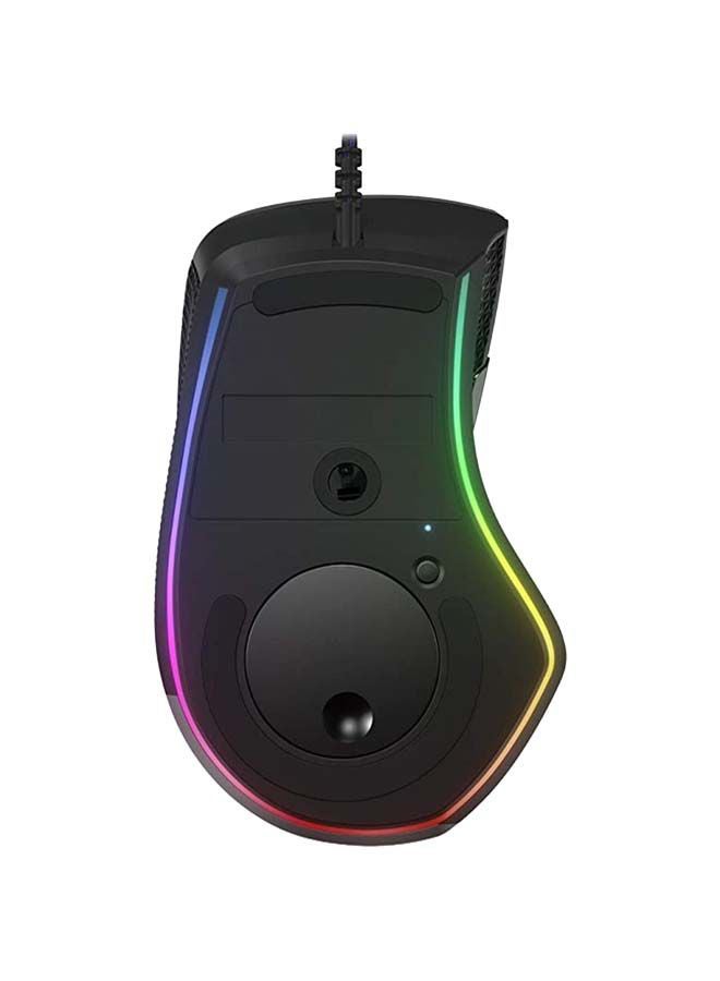 لينوفو ماوس الألعاب Legion M500 RGB، ما يصل إلى 16000 نقطة في البوصة، 50 جيجا، 400 نقطة في الثانية، 7 أزرار قابلة للبرمجة، متانة زر 50 مليون L/R - Image 2