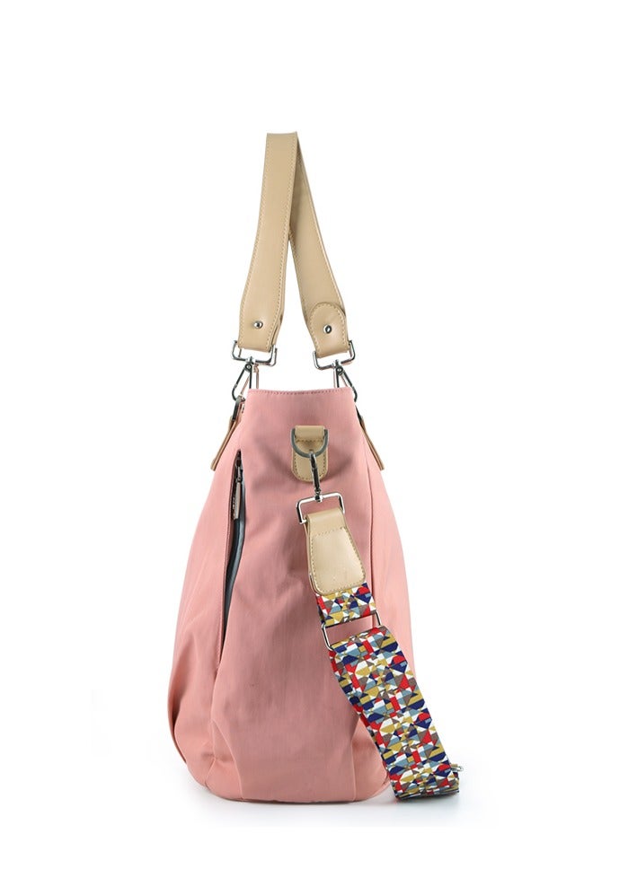insular Large Capacity Convertible Shoulder Diaper Bag - Image 2