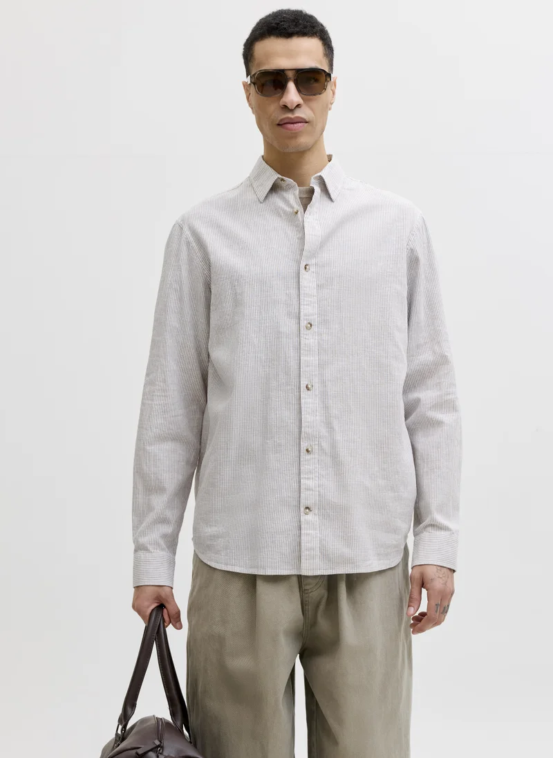 جاك اند جونز Casual Long Sleeve Shirt