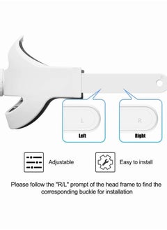 Y&D VR Headband for Oculus Quest 2 Elite with Cushion Replacement Enhances Support and Reduces Head Pressure in VR, Virtual Reality Headset Accessory  - Image 2