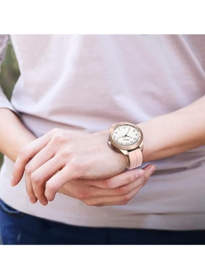 ميجوفاست سوار ساعة مغناطيسي 22 مم - سريع الفك - سوار ساعة رياضي ناعم من السيليكون لطيف على البشرة للرجال - Image 3