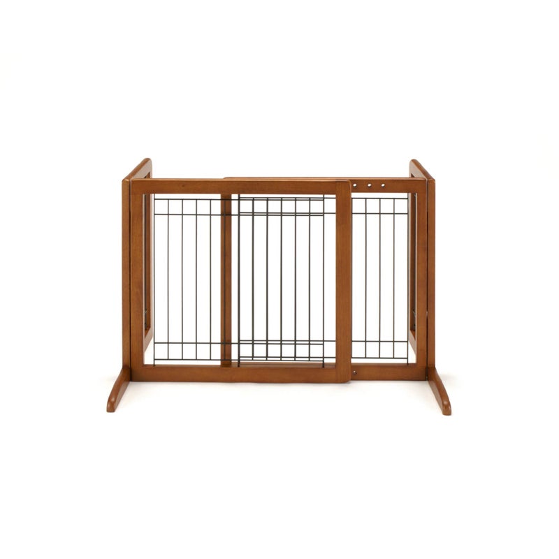 Richell 94135 Freestanding Pet Gate with Autumn Matte Finish, Small - Image 2