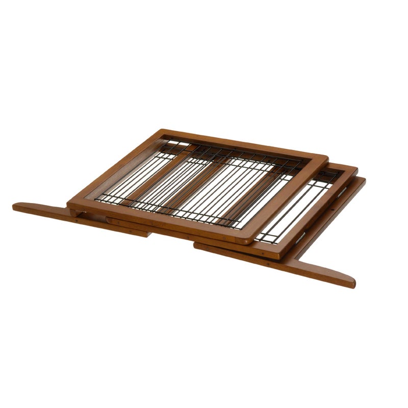 Richell 94135 Freestanding Pet Gate with Autumn Matte Finish, Small - Image 3