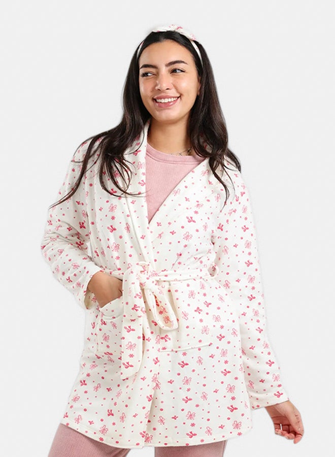Carina All Over Printed Robe - Image 1