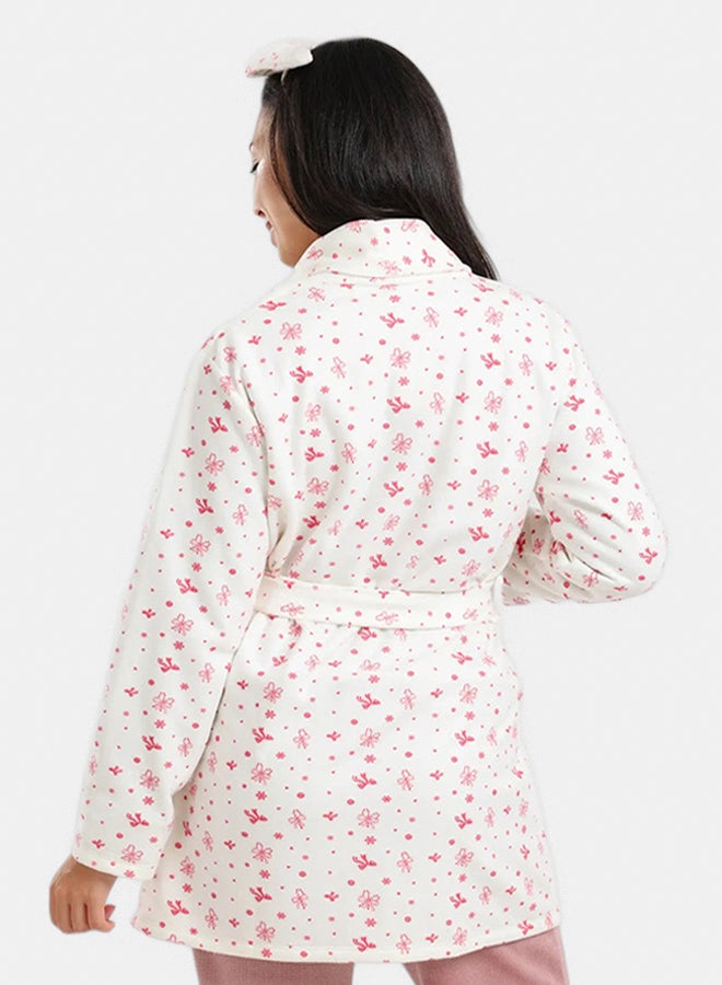 Carina All Over Printed Robe - Image 4