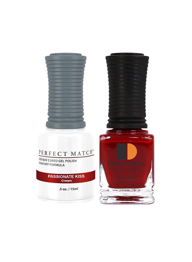 Lechat Soak Off Gel Nail Polish UV LED Gel Polish Passionate Kiss-PMS191 - Image 1