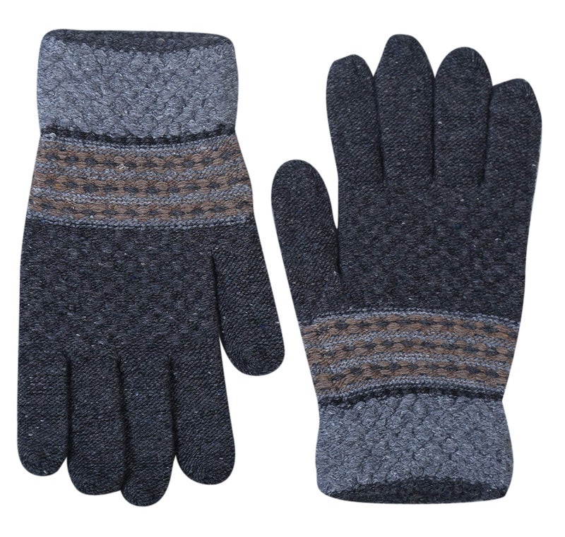 Zacharias Men's Woolen Gloves 5588-grey - Image 5