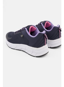 RBX Women Victory Lace Up Athletics Shoes, Navy Blue Combo  - Image 2