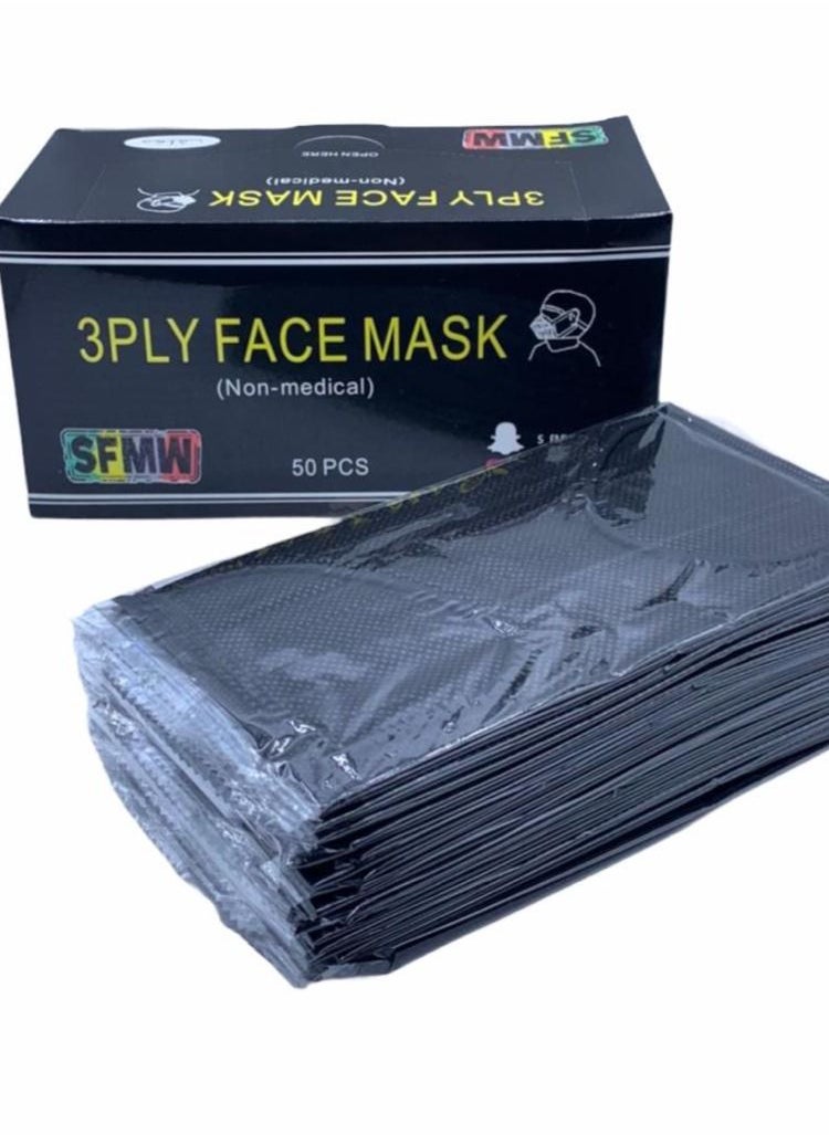 SFMW - 50-Piece Face Masks With Separate Envelope - Image 1