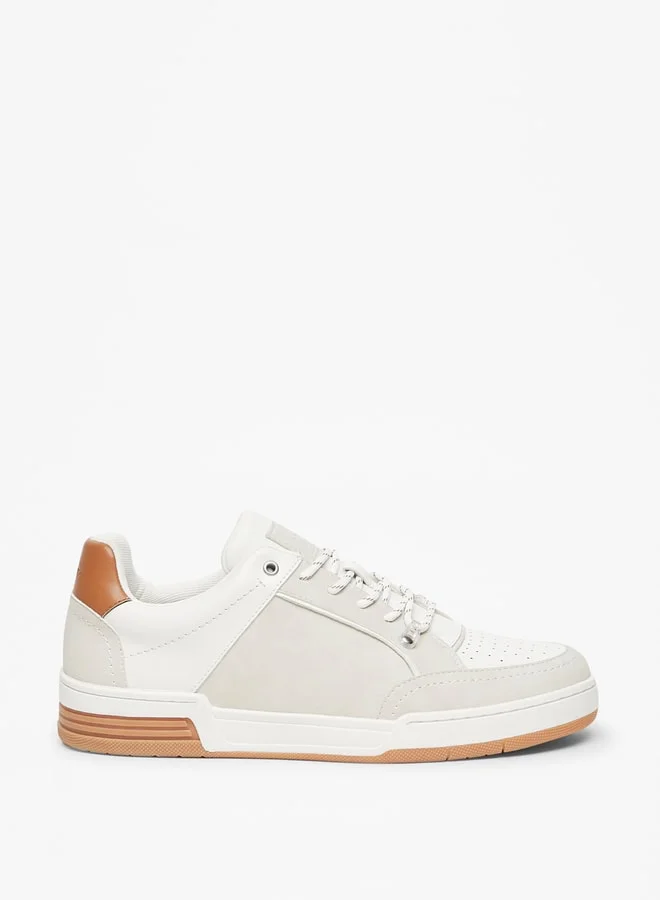 Lee Cooper Men's Colourblock Lace-Up Sneakers