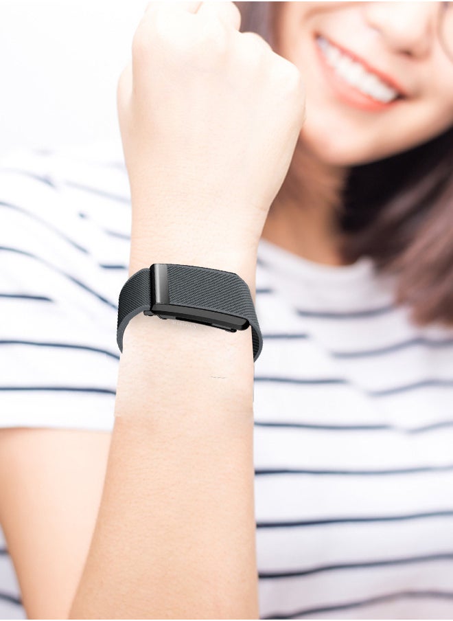 Nylon Sport Band for Whoop 4.0 Breathable Adjustable Wristband, Water Resistant Replacement Strap, Soft, Comfort, Durability, Easy to Use - Grey
