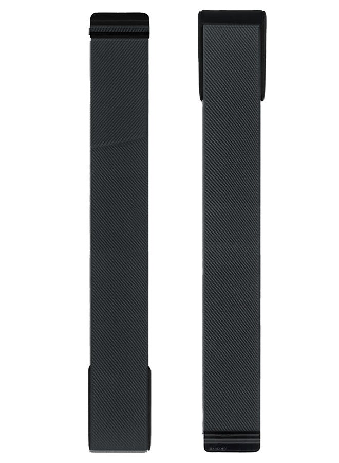 CATANES Nylon Sport Band for Whoop 4.0 Breathable Adjustable Wristband, Water Resistant Replacement Strap, Soft, Comfort, Durability, Easy to Use - Grey - Image 2