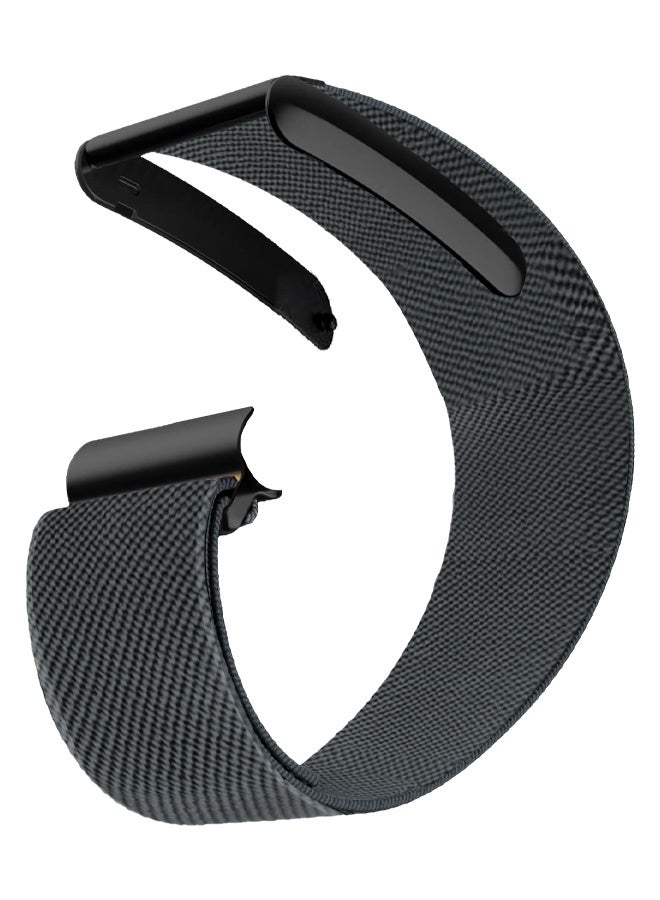 CATANES Nylon Sport Band for Whoop 4.0 Breathable Adjustable Wristband, Water Resistant Replacement Strap, Soft, Comfort, Durability, Easy to Use - Grey - Image 1