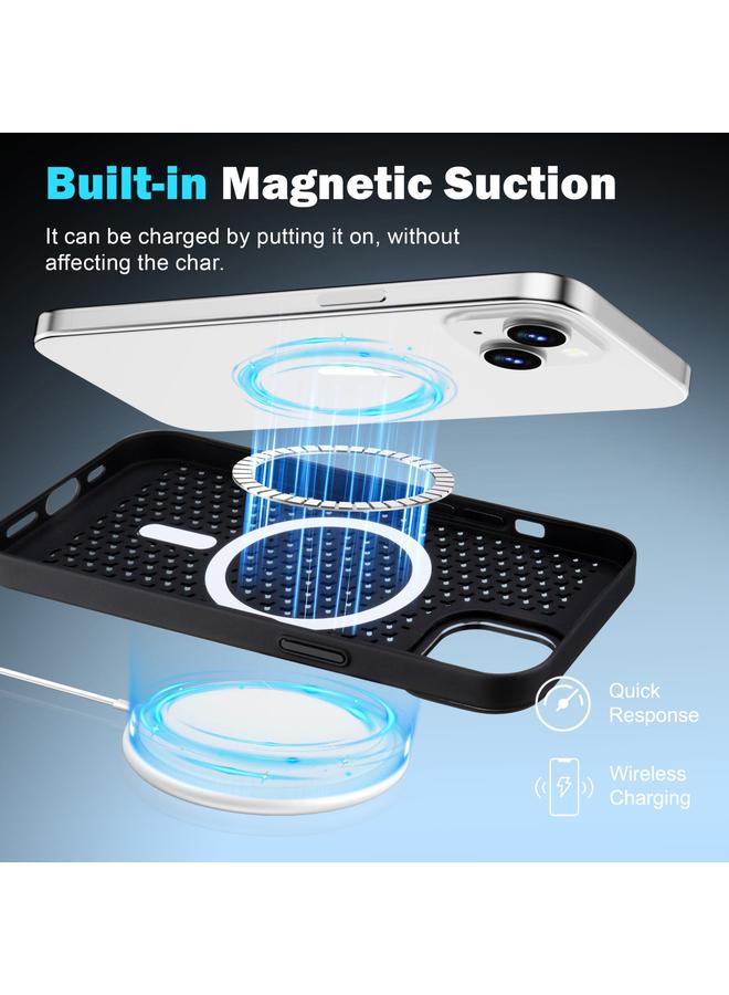 S-TOP Case For iPhone 16 Plus Ice Feeling Cooling MagSafe Magnetic Phone Case - Image 3