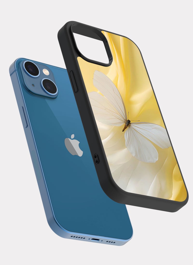 بكسلات كفر ايفون 13 فراشة ذهبي - Image 2