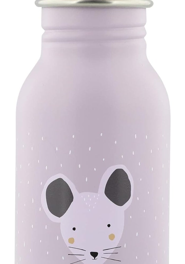 Trixie Stainless Steel Drinking Bottle (350ml) - Mrs. Mouse Design - Image 1