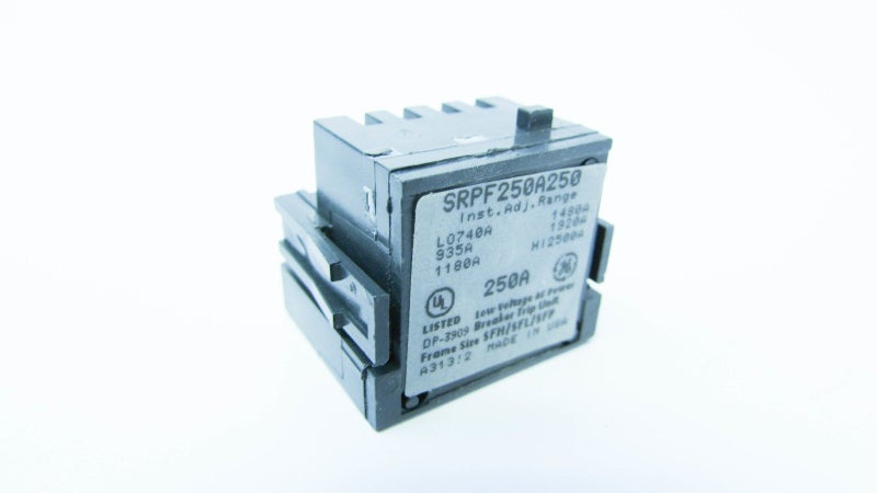 General Electric GESRPF250A250 GE SRPF250A250 250A Rating Plug Black