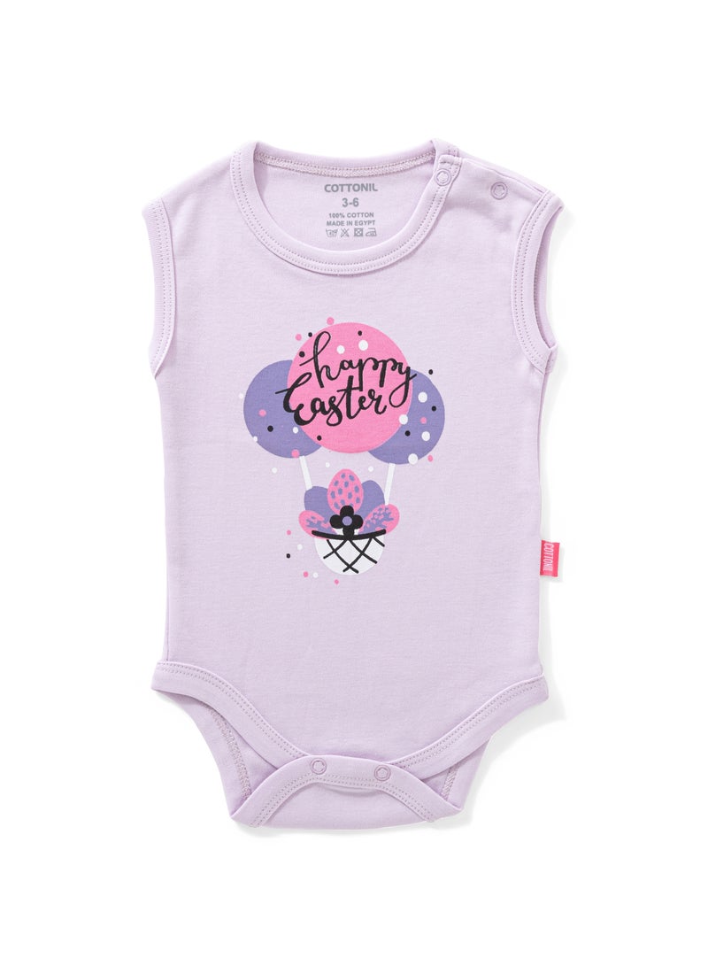 COTTONIL Pack of 6 Cotton Wide Cut Bodysuit for Baby - Image 2