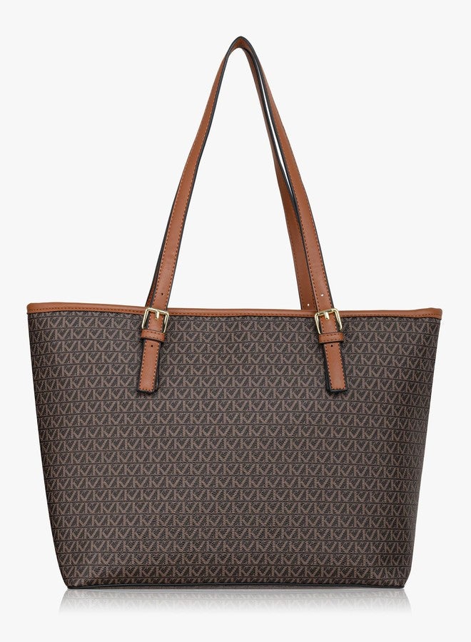 Kazo Logo Printed Signature Tote Bag For Women - Image 2