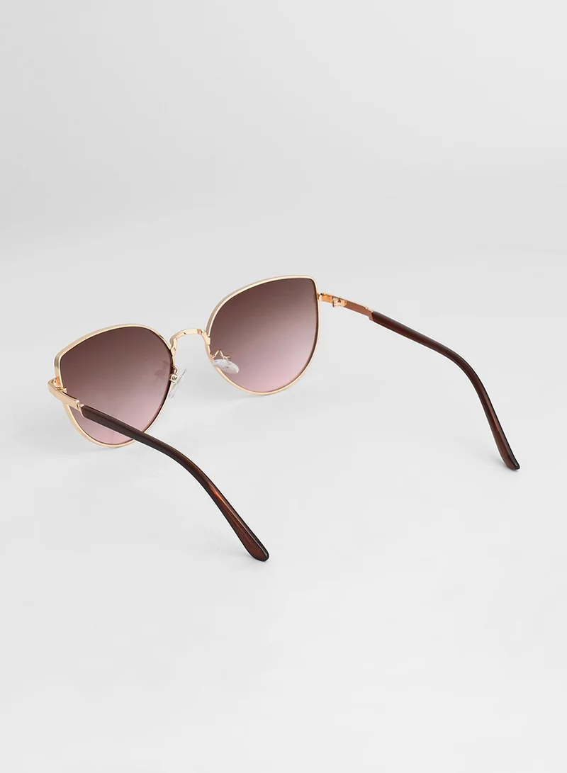 صوص هاوت Gradient Cateye Sunglasses