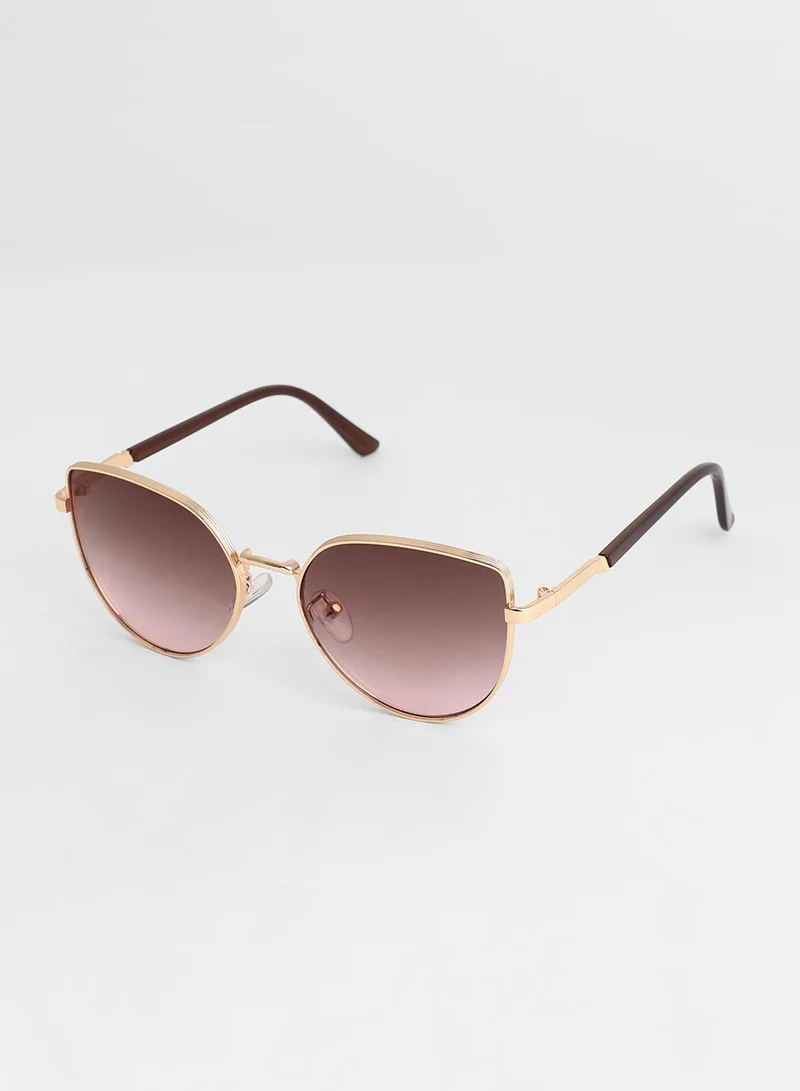 صوص هاوت Gradient Cateye Sunglasses