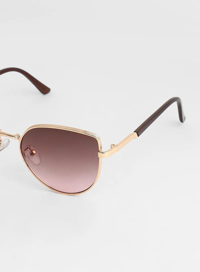 صوص هاوت Gradient Cateye Sunglasses