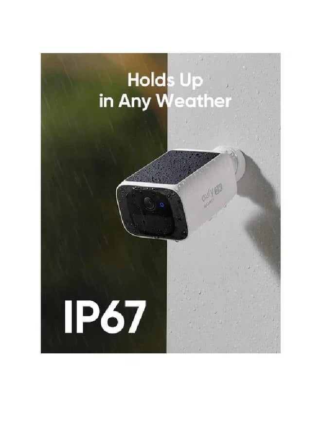 eufy Eufy S220 T8134321 2K Resolution Solar Solocam - White  - Image 2