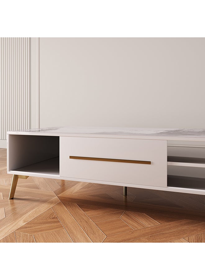 Home Box Pearl Sintered Stone Top Coffee Table 120 x 43 x 60 cm  - Image 3