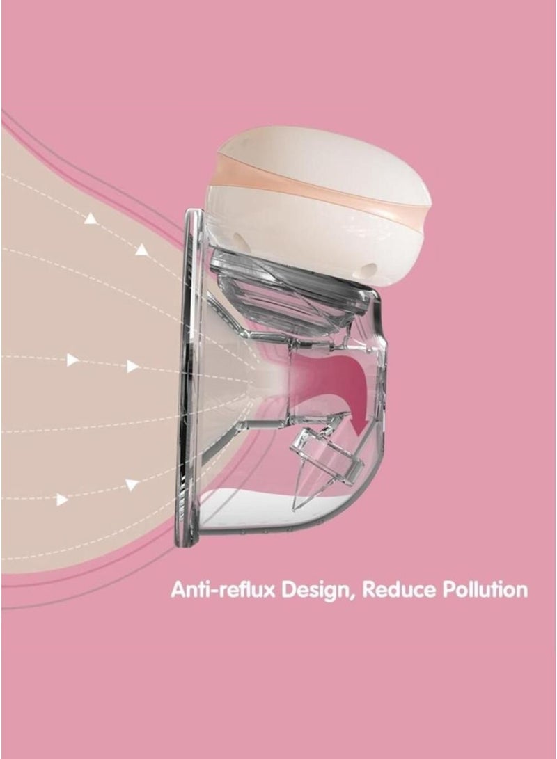 BB-P1 Wearable Pump Hands Free Electric Single Portable Wearable Cup 8oz/ 240ml BPA-free 3 Modes 10 Suction Levels Comfort Breastfeeding Milk Collector With 28mm Flange - Image 1