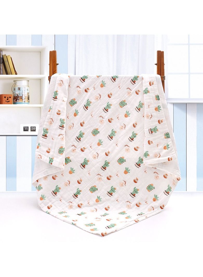 Pure Cotton Cartoon Printed Bath Towels