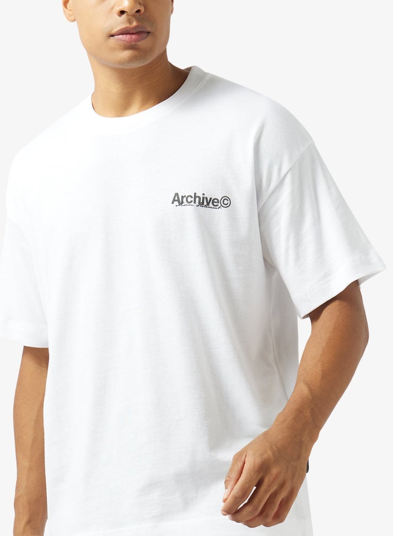JACK & JONES Logo Crew Neck T-Shirt - Image 3