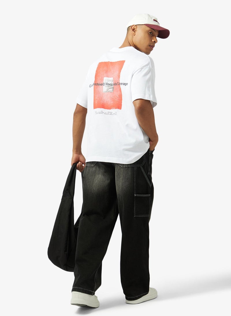 JACK & JONES Logo Crew Neck T-Shirt - Image 4