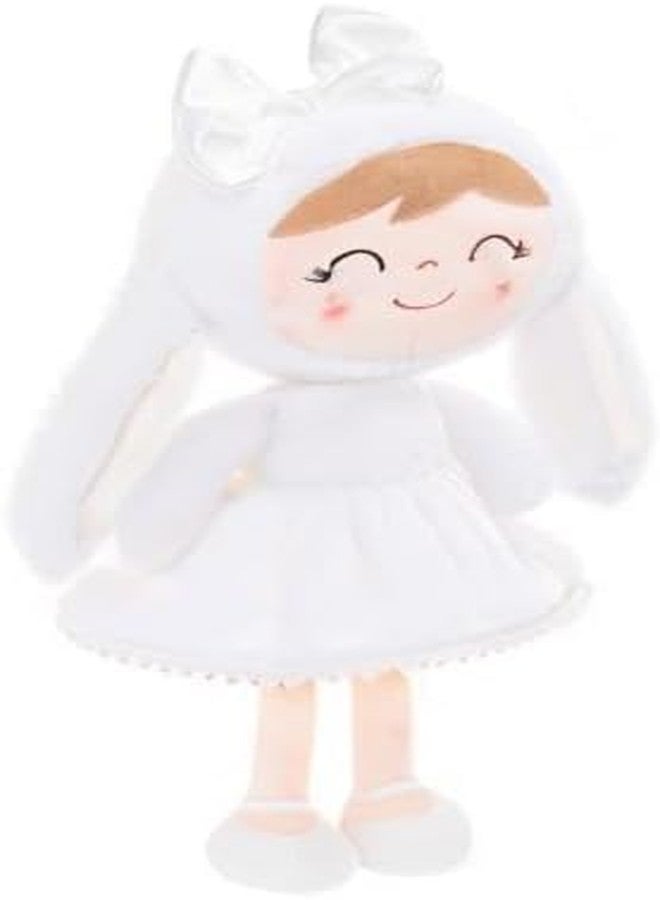 KIZDY Bunny Baby Doll Soft Toy for Girls/Kids Stuffed Animals Plush Toys Custom Plush Design Lovable Huggable Birthday Gift for Babies, Girls Home Decor (Size 40 cm) (White) - Image 5