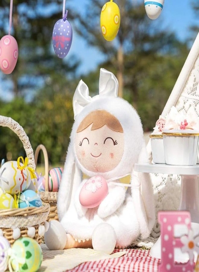 KIZDY Bunny Baby Doll Soft Toy for Girls/Kids Stuffed Animals Plush Toys Custom Plush Design Lovable Huggable Birthday Gift for Babies, Girls Home Decor (Size 40 cm) (White) - Image 2