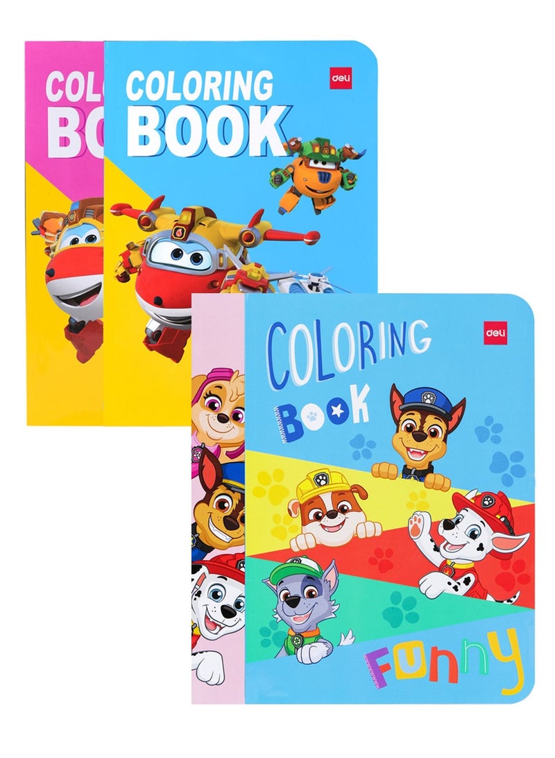 Deli 4-Piece A4 Size Painting Book - Image 1