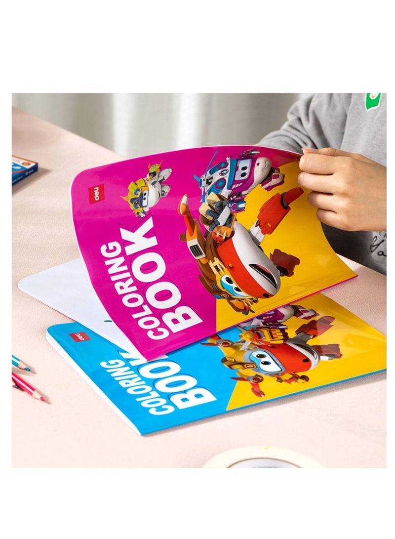 Deli 4-Piece A4 Size Painting Book - Image 3